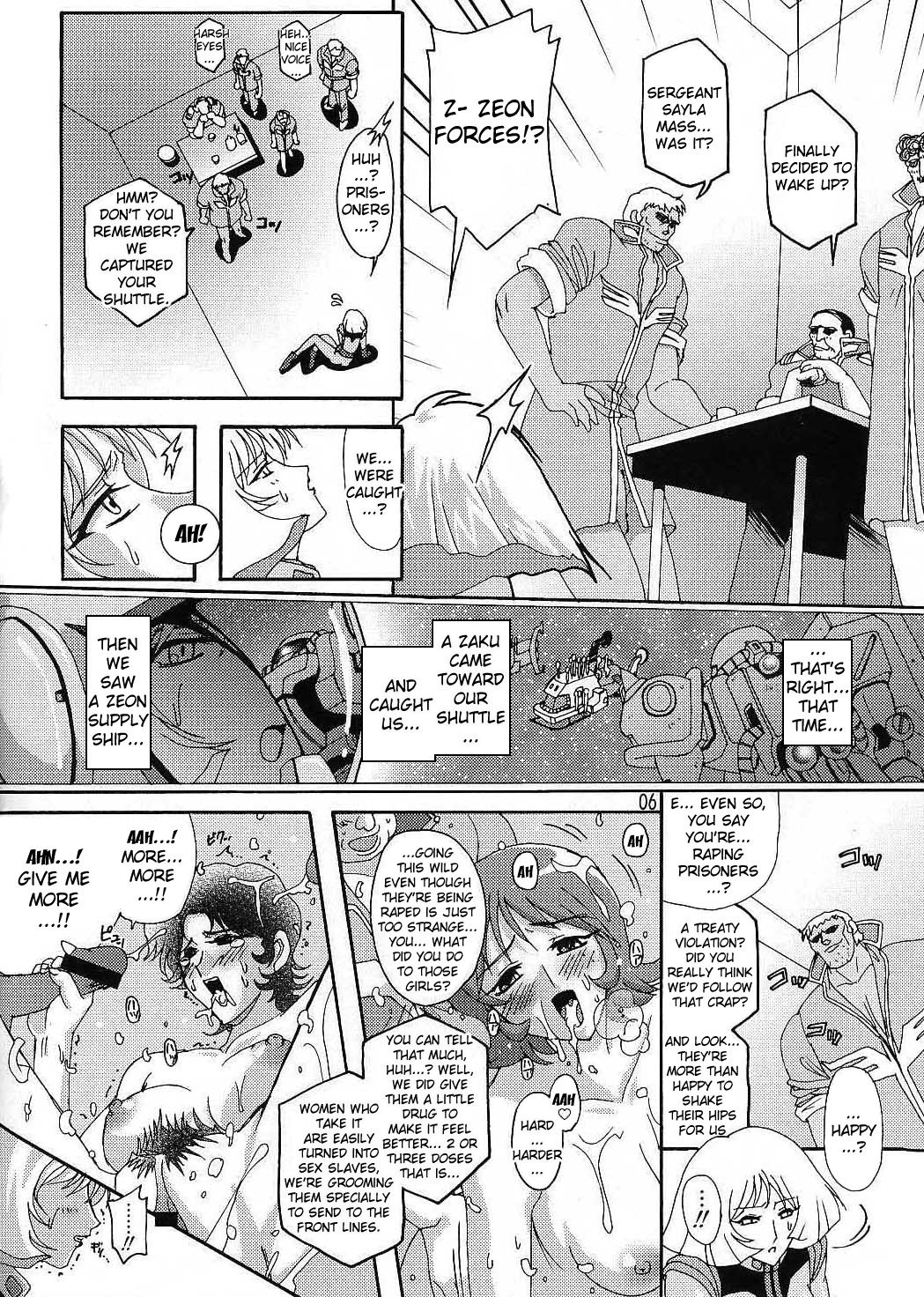 (C64) [Studio Mizuyokan (Higashitotsuka Raisuta)] 180MSp (Mobile Suit Gundam) [English] {doujin-moe.us} (C64) [スタジオみずよーかん (東戸塚らいすた)] 180Msp (機動戦士ガンダム) [英訳]