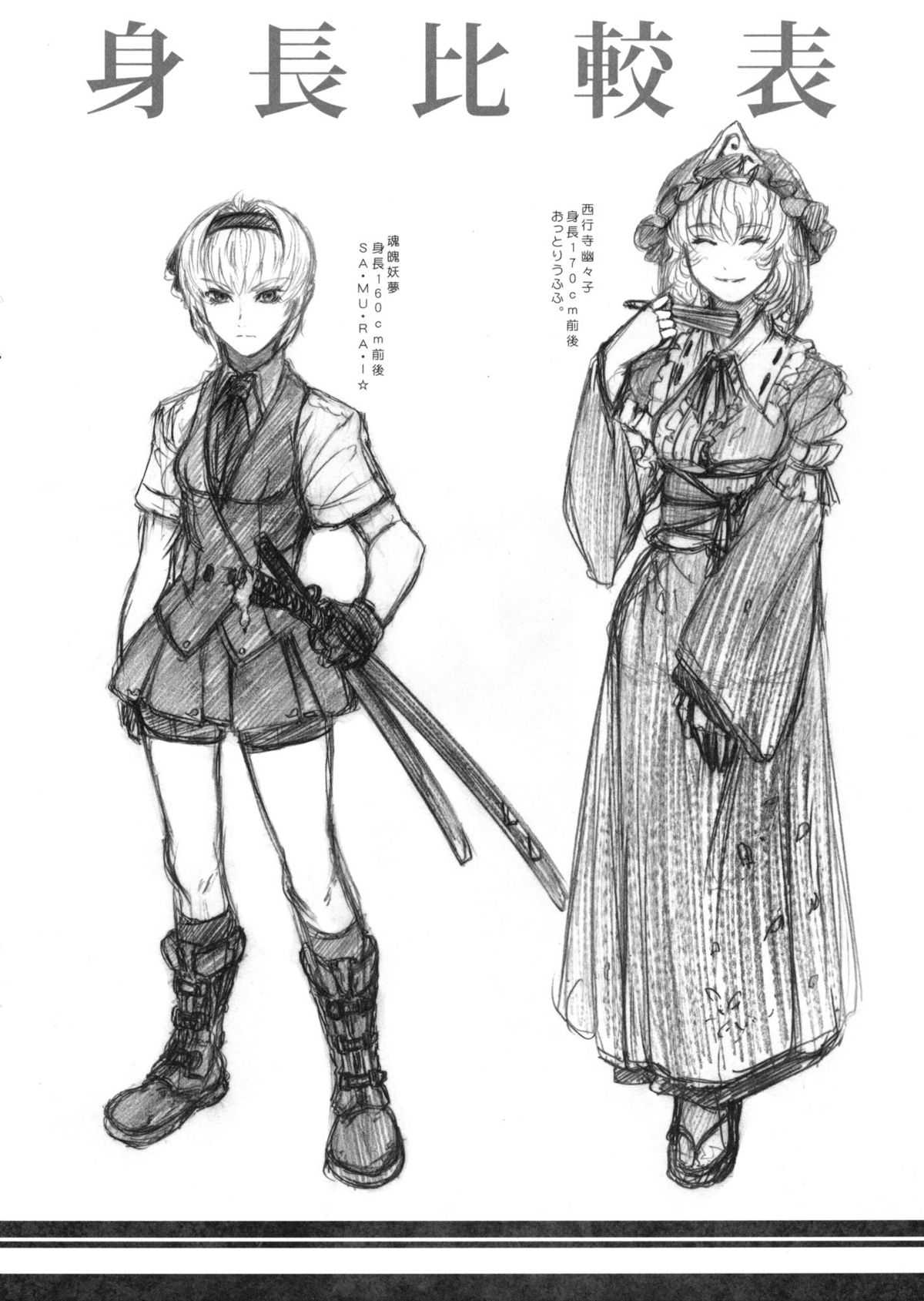 (C80) [UNKNOWN (Imizu)] Art Works Character Design vol.2 (Touhou Project) 