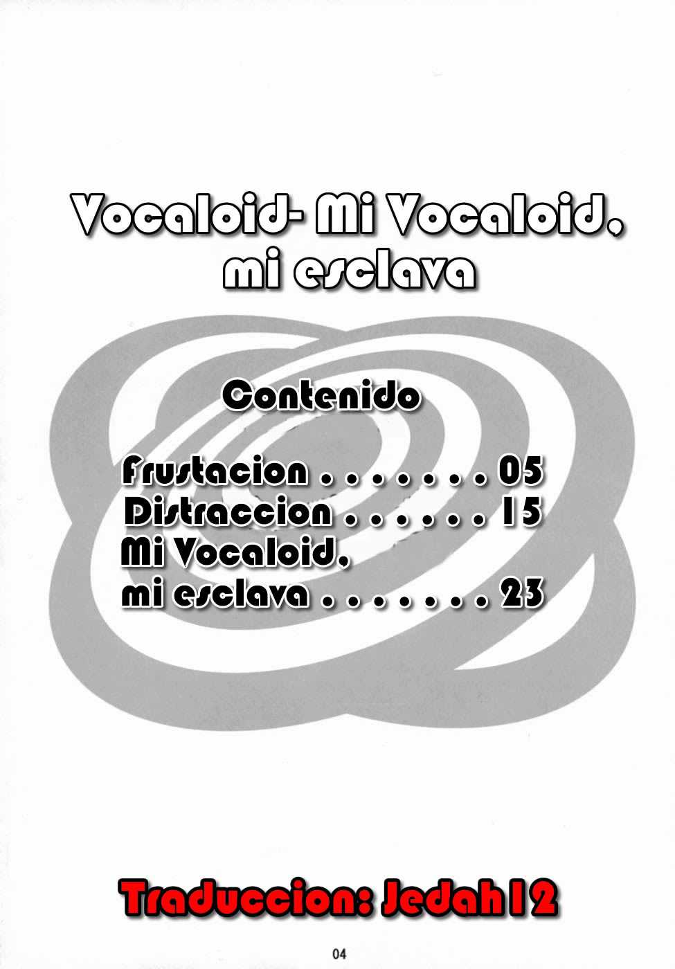 Vocaloid: Mi Vocaloid, Mi Esclava [SPA] 