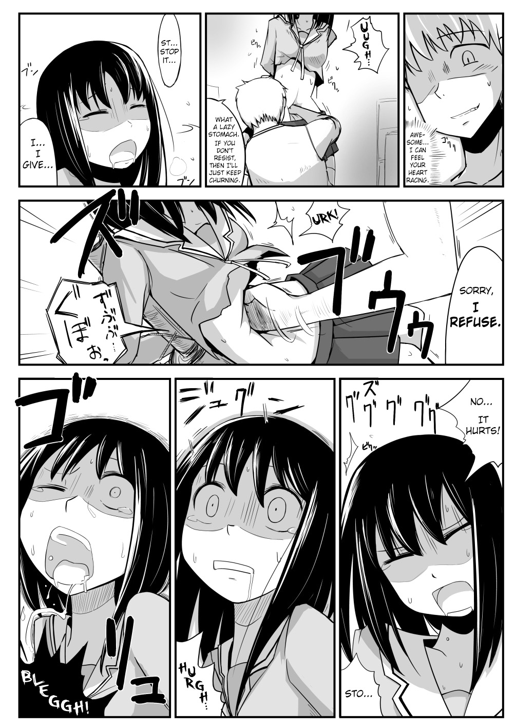 [nnS] Manga About Viciously Beating Osaka’s Stomach (English) =LWB= 