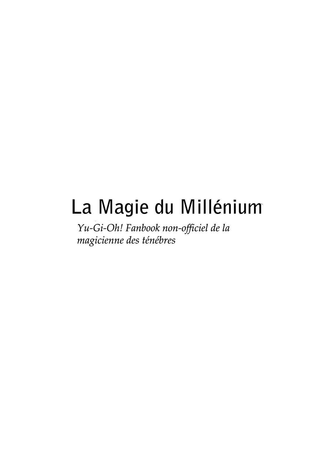(C78) [Leaz Koubou (Oujano Kaze)] Millennium Magic (Yu-Gi-Oh!) [French] [HentaiFR] (C78) [りーず工房 (王者之風)] Millennium Magic (遊☆戯☆王!) [フランス翻訳]