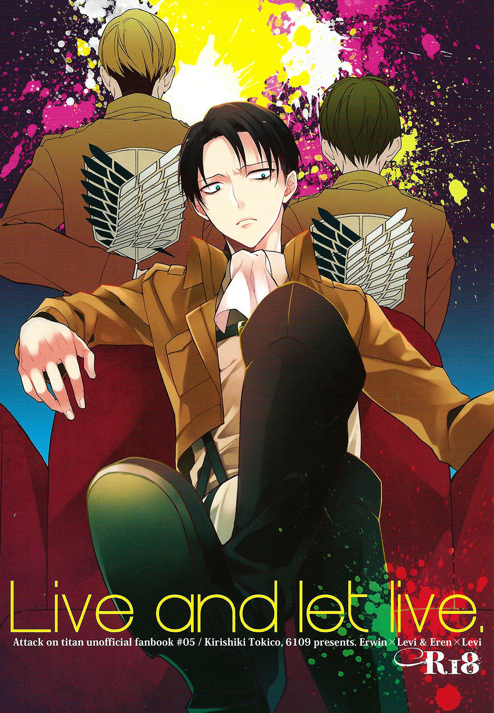 (SPARK8) [6109 (Kirishiki Tokico)] Live and let live. (Shingeki no Kyojin) [English] (SPARK8) [6109 (桐式トキコ)] Live and let live. (進撃の巨人) [英訳]