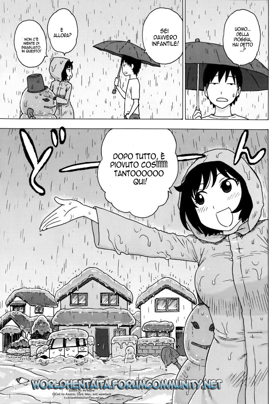 [Karma Tatsurou] Tsuyuki | Rainsnow (Monthly Vitaman 2014-08) [Italian] {World Hentai Ita} [かるま龍狼] 梅雪 (月刊 ビタマン 2014年8月号) [イタリア翻訳]