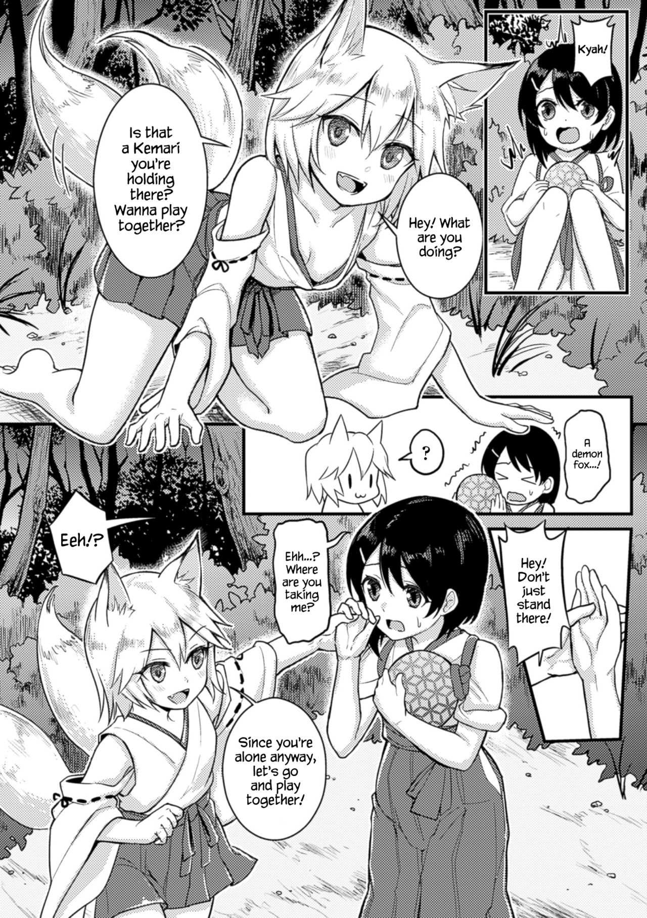 [Fukuroumori] Kitsune no Yomeiri | Fox's Wedding (2D Comic Magazine Yuri Ninshin Vol. 3) [English] {Hennojin} [Digital] [梟森] 狐の嫁入り (二次元コミックマガジン 百合妊娠Vol.3) [英訳] [DL版]