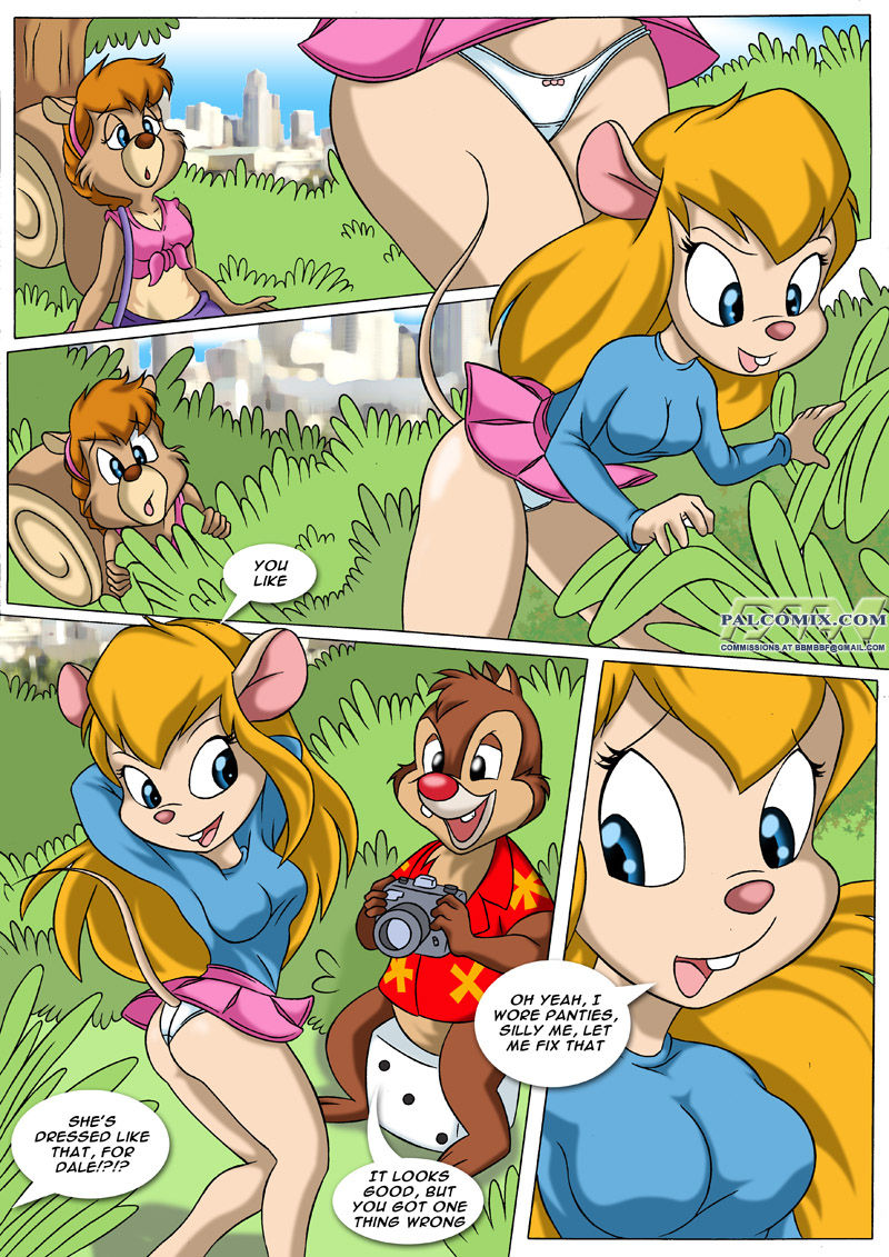 [Palcomix] Adventures in Squirrel Humping (Rescue Rangers) 