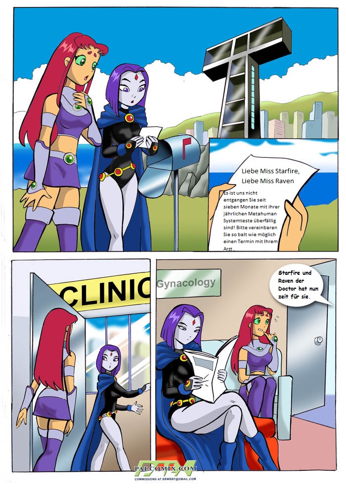 [Palcomix] The Teen Titans Go to the Doctor (Teen Titans) [German] {xPHx} [Palcomix] The Teen Titans Go to the Doctor