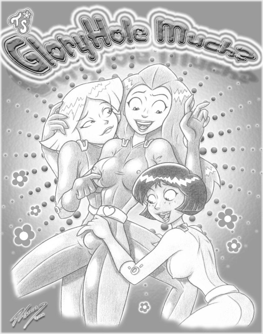 [DTiberius] GloryHole Much? (Totally Spies) [French] 