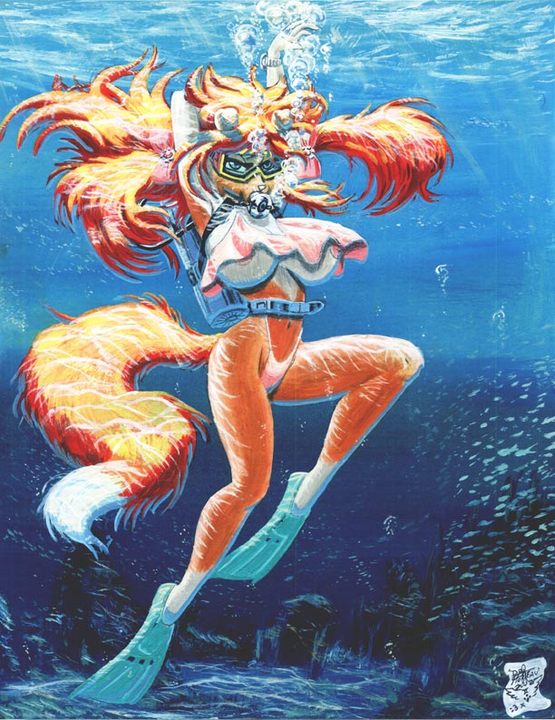 Furry Underwater Hentai.