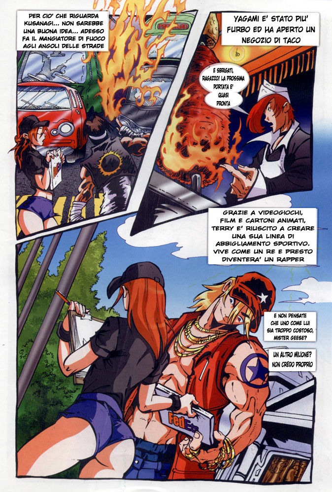 [Parodias 3X] FOK Maxiboobs Impact (King of Fighters) [Italian] [Lyon1984] 