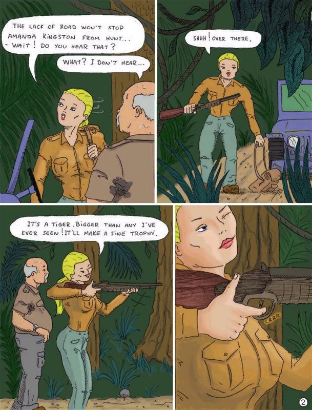 [Femfortefan] Jane The Jungle Goddess vs The Huntress 
