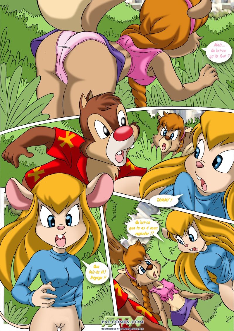 [Palcomix] Rescue rodents 3: Adventures in squirrel humping (Tic et Tac) [French] {Zgibar} 