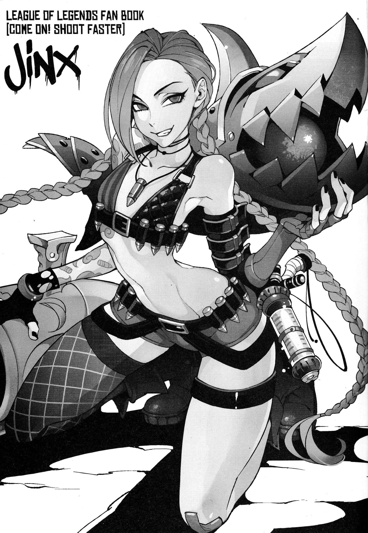 (FF23) [Turtle.Fish.Paint (Hirame Sensei)] JINX Come On! Shoot Faster (League of Legends) [Spanish] {ElMoeDela8} (FF23) [Turtle.Fish.Paint (比目魚先生)] JINX Come On! Shoot Faster (リーグ・オブ・レジェンズ) [スペイン翻訳]