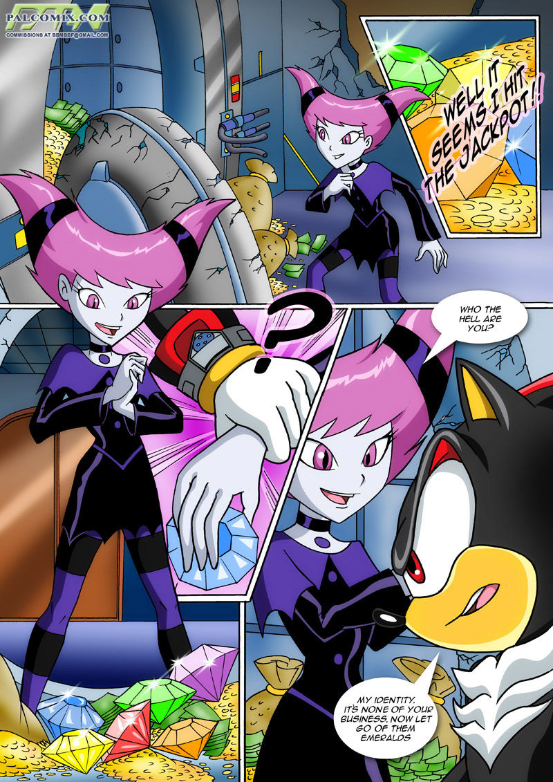 [Palcomix] Jinxed Shadow (Teen Titans, Sonic the Hedgehog) 