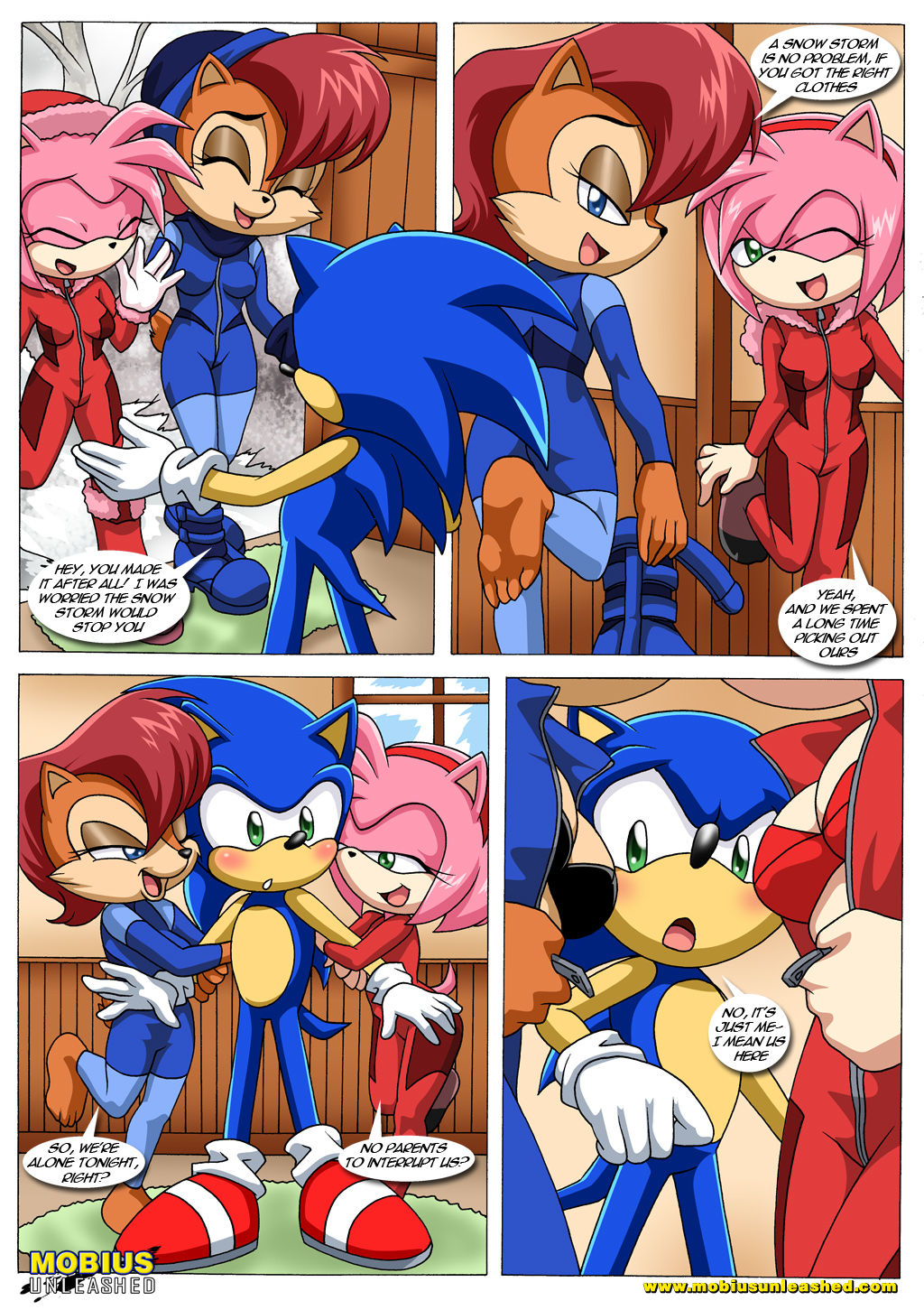 [Palcomix] Saturday Night Fun 3 (Sonic the Hedgehog) 