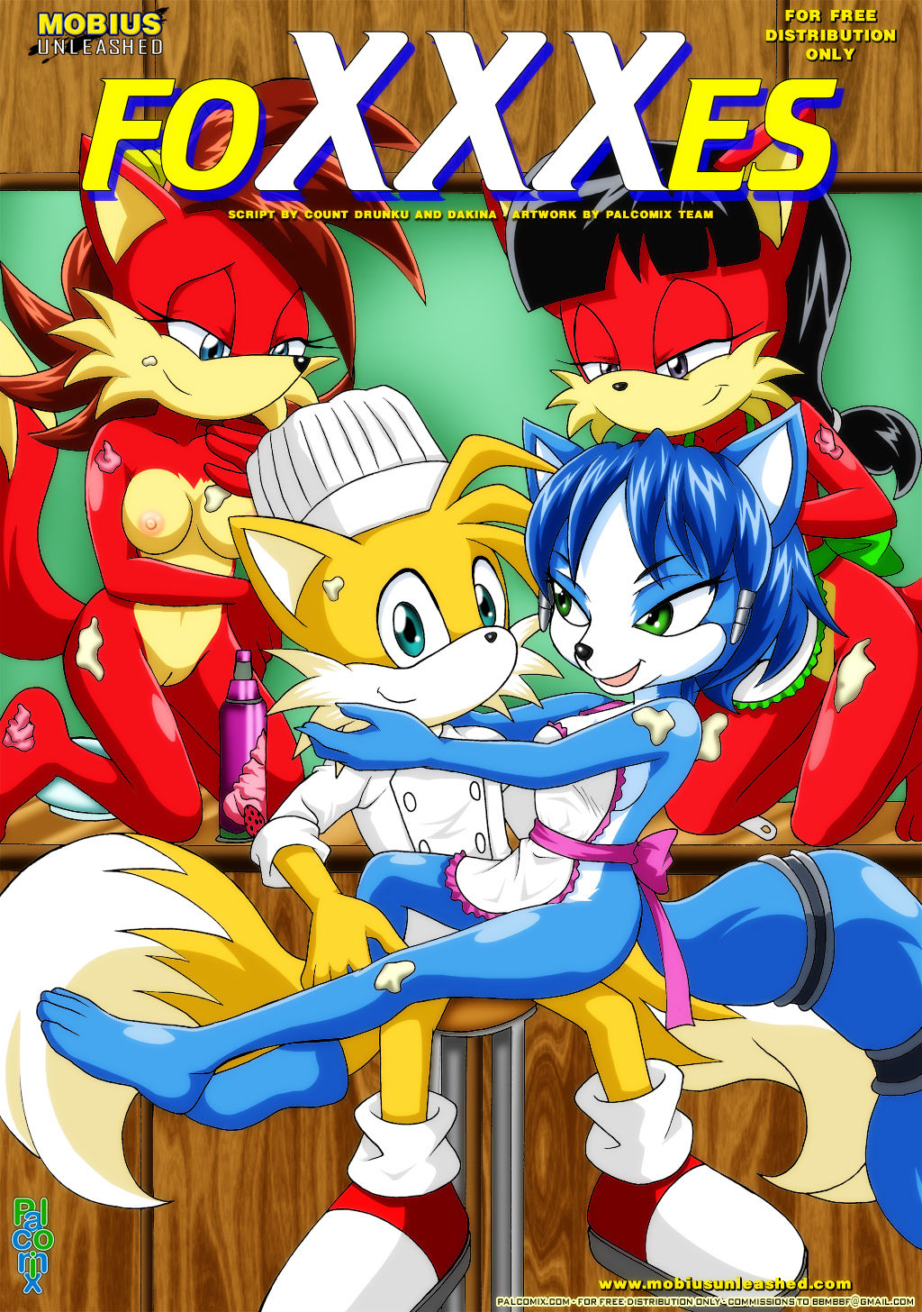 Palcomix FoXXXes (Sonic the Hedgehog, Star Fox) .