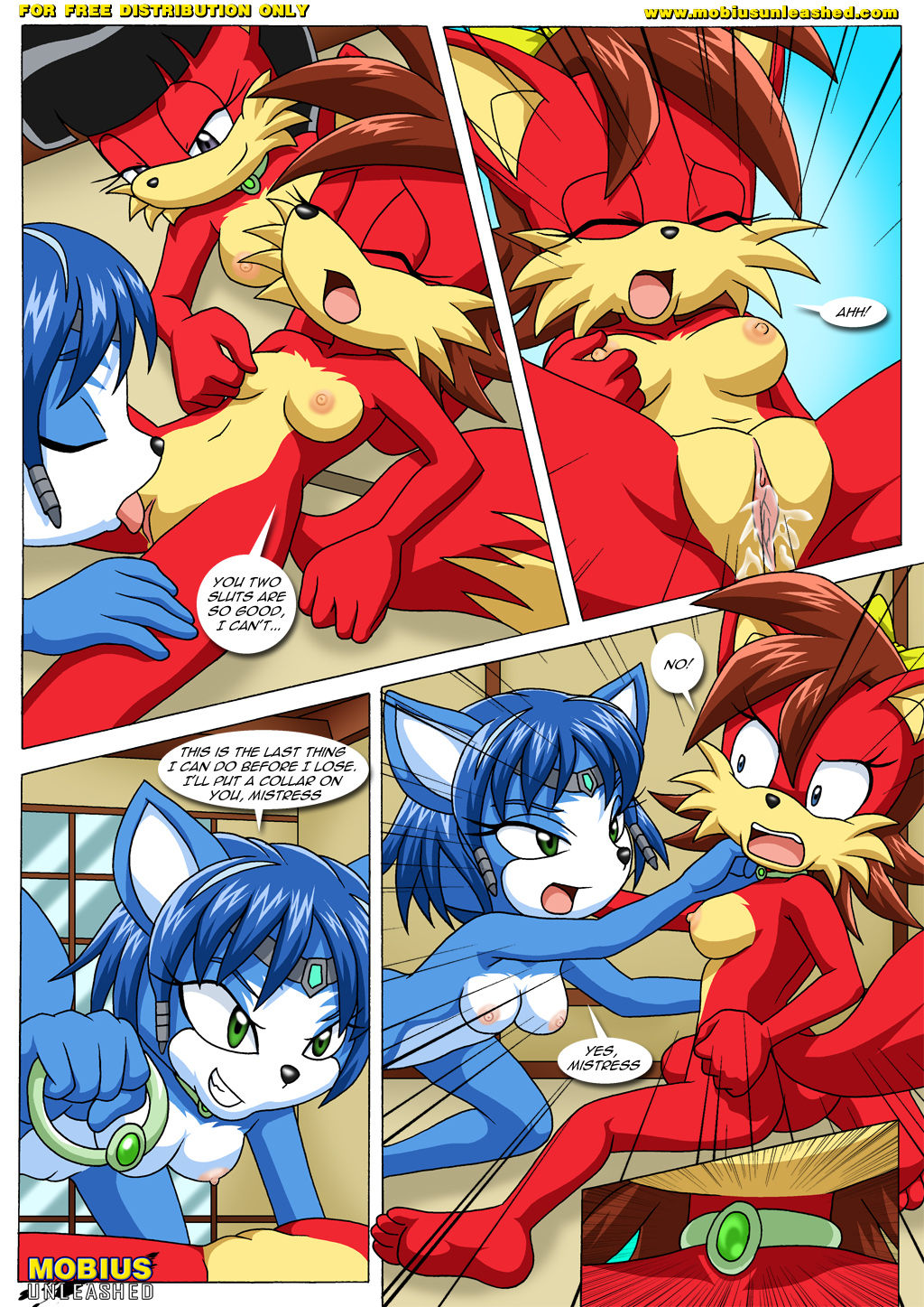 Palcomix FoXXXes (Sonic the Hedgehog, Star Fox) 17 / 39.