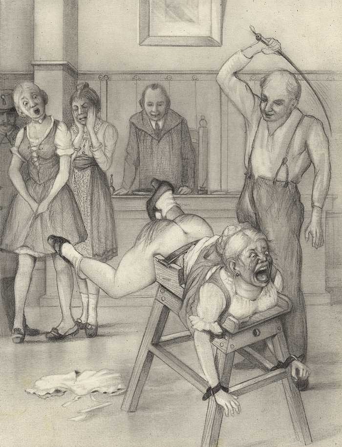 spanking cp drawings Prue art.